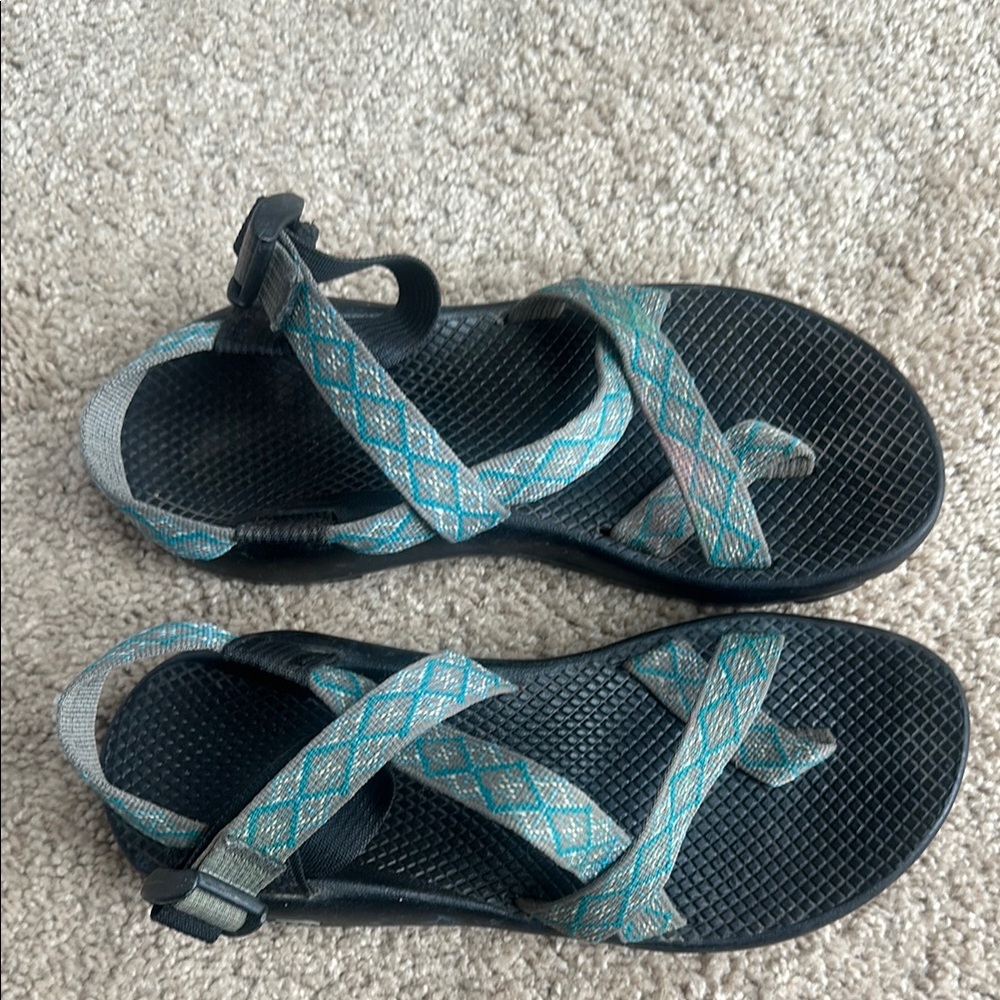 Teva Blue Patterned Sandals